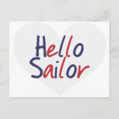 hallo Sailor Briefkaart (Voorkant)
