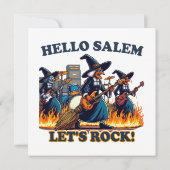 Hallo Salem Massachusetts Witch Rock Band (Achterkant)