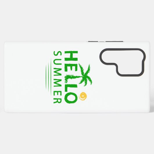 hallo samsung galaxy hoesje (Achterkant horizontaal)