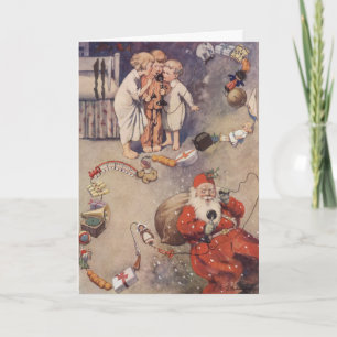 hallo, Santa! door George E Studdy Feestdagen Kaart