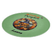 Hallo Scary Hallowe'en Pumpkin Snijplank (Hoek)