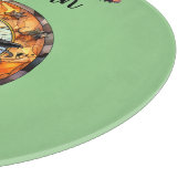 Hallo Scary Hallowe'en Pumpkin Snijplank (Hoek)