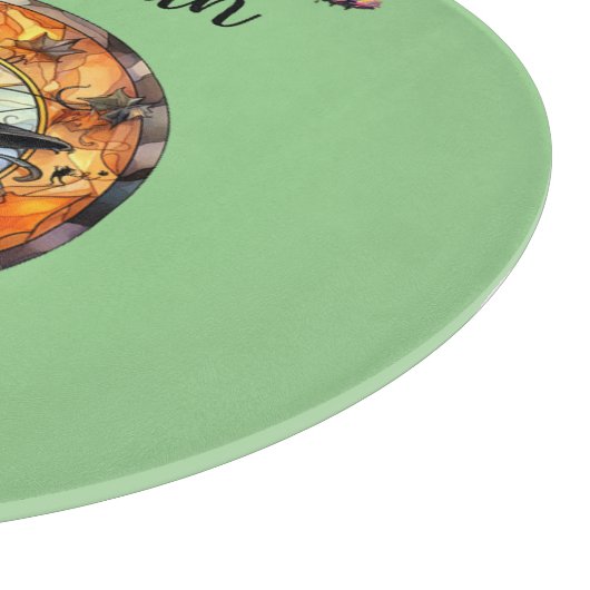 Hallo Scary Hallowe'en Pumpkin Snijplank (Hoek)