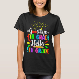 Hallo Schattig afscheid 4e Grade T-shirt