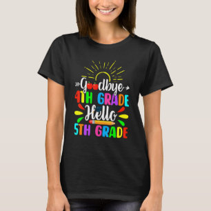 Hallo Schattig afscheid 4e Grade T-shirt