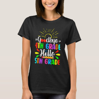 Hallo Schattig afscheid 4e Grade T-shirt