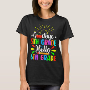 Hallo Schattig afscheid 5e Grade T-shirt