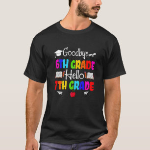 Hallo Schattig afscheid Zesde Grade Crew T-shirt