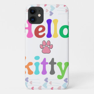 hallo Schattig kat. Case-Mate iPhone Case