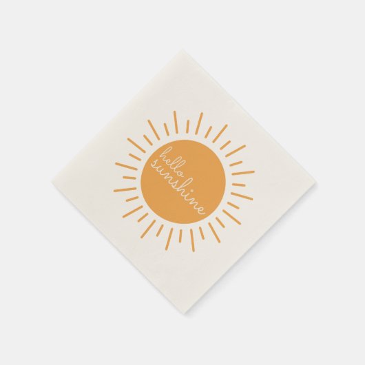 hallo schattige boho douche-luiers servet (Hoek)