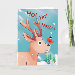 Hallo Schattigeste Baby Ho Ho Kaart