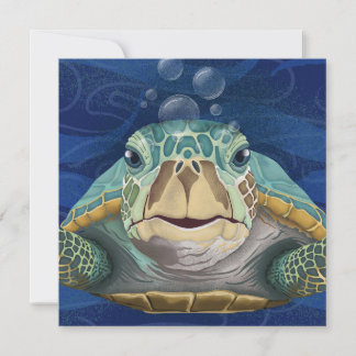 Hallo Schildpad Wenskaart