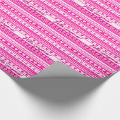 Hallo Schone Galentine's Day Mooie Roze Harten Cadeaupapier