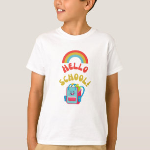 hallo school! t-shirt
