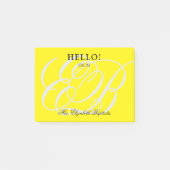 Hallo School Teacher Post-it® Notes (Voorkant)