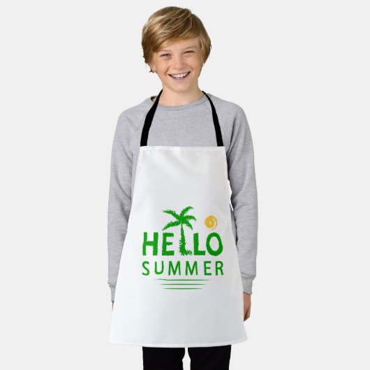 hallo schort (Gedragen)