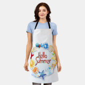 hallo schort (Gedragen)