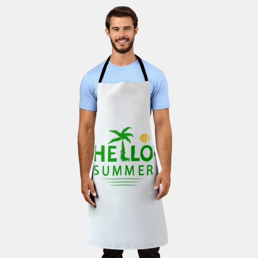hallo schort (Gedragen)