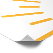 hallo "Second Grade" Sunshine Classroom Poster (Hoek)