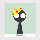 Hallo Shadow World - King "Daar" - vinyl sticker (Vel)