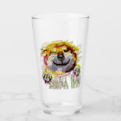 "HALLO" SHIBA INU GLAS (Voorkant)