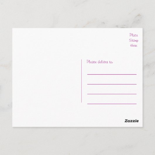 hallo Shih Tzu Puppy Dog Briefkaart (Achterkant)