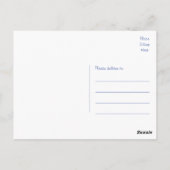 Hallo Shih Tzu Puppy Dog - Denken aan jou, vriend Briefkaart (Achterkant)