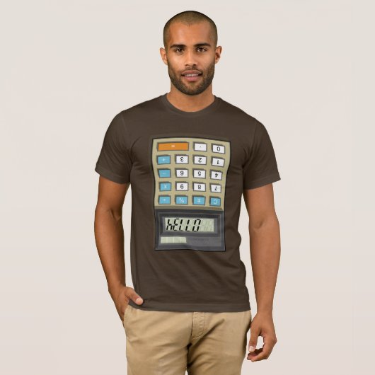 hallo Shirt rekenmachine (Voorkant volledig)
