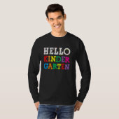 hallo Shirt van de kleuterschool (Voorkant volledig)