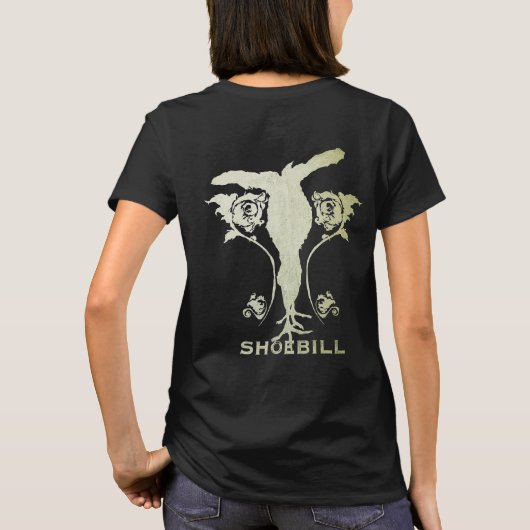 hallo Shoebill T-shirt (Achterkant)