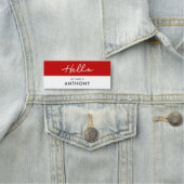 Hallo Simpel: mijn naam is Naamplaatje (In situ)