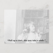 Hallo Sinterklaas? -Briefkaart Feestdagenkaart (Achterkant)