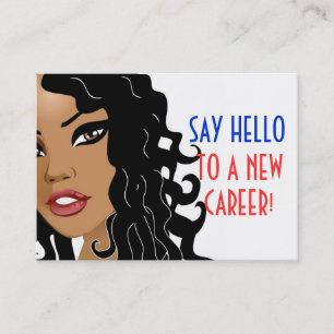 Hallo SIZZLE CARD Visitekaartje