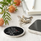 hallo sleutelhanger (Zijkant)