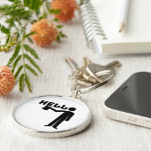 hallo sleutelhanger (Zijkant)