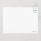 Hallo Smiles Motivatie Quote Blank Briefkaart (Achterkant)