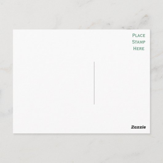 Hallo Smiles Motivatie Quote Blank Briefkaart (Achterkant)