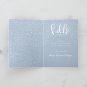 HALLO SNEEUW FEESTDAGEN KAART (Binnen)