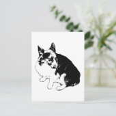 Hallo Sneeuwlicht, Little Fox Briefkaart (Staand voorkant)
