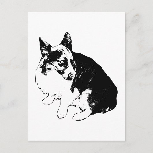 Hallo Sneeuwlicht, Little Fox Briefkaart (Voorkant)