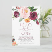 Hallo Snip en zie Little One herfst baby shower Kaart (Staand voorkant)