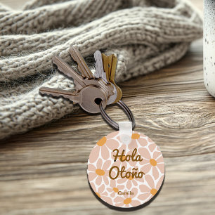 Hallo Spaans Autumn Herfst Vibes Personalize Sleutelhanger