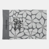 Hallo Spaans Autumn Herfst Vibes Personalize Theedoek (Horizontaal)