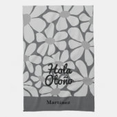 Hallo Spaans Autumn Herfst Vibes Personalize Theedoek (Verticaal)