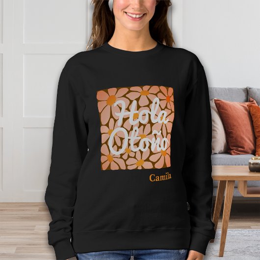 Hallo Spaans Autumn Herfst Vibes Personalize Trui