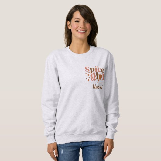 Hallo Spice Girl Herfst Sweatshirt (Voorkant volledig)