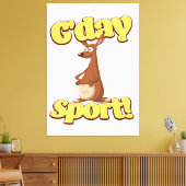 Hallo Sport Canvas Afdruk (Insitu (Woonkamer))