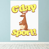 Hallo Sport Canvas Afdruk (Insitu (Houten vloer))