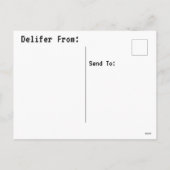 Hallo Spring - 16-bits Pixel Art Countryside Postc Feestdagenkaart (Achterkant)