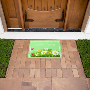hallo Spring Doormat Deurmat